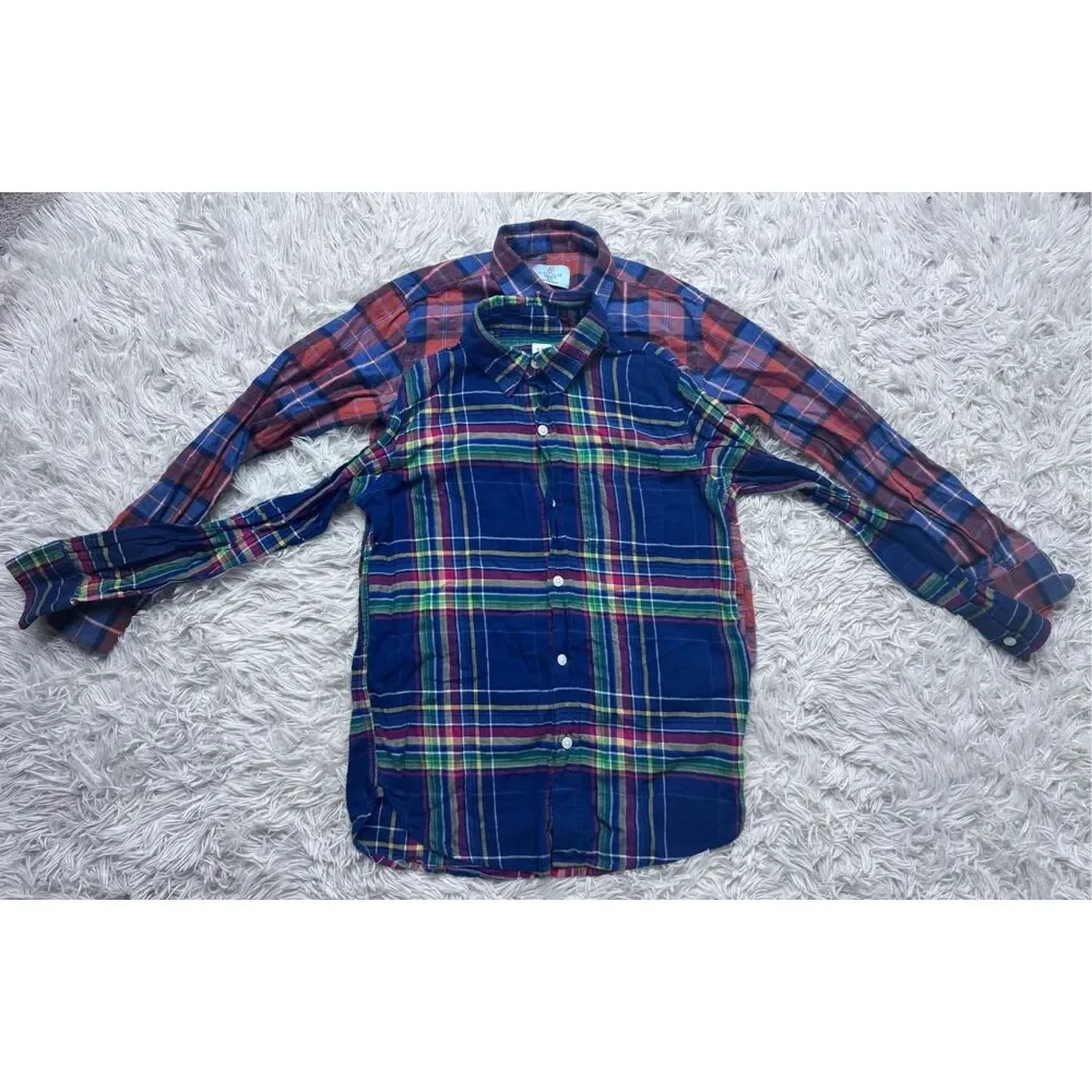 3 piece boys button shirt bundle size 10-12 by GAP kids, Epic Threads & Class Cl